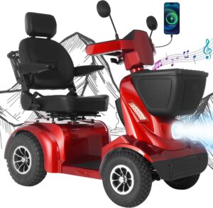 Electric Mobility Scooter  - Range Powerd Wheelchair Device